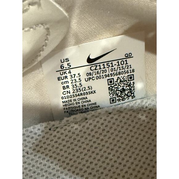 Nike Womens Pale Ivory Air Zoom Type Lifestyle Running Shoes Size 6.5 CZ1151-101 - Picture 9 of 9